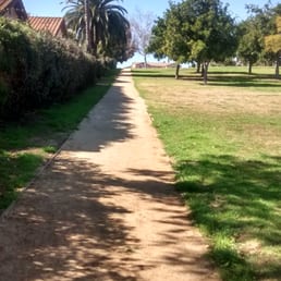 new path that runs along the perimeter of the park