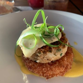 Ray's Boathouse - Dungeness Crab Cake - New American Near Me - Seattle, Washington Ray's Boathouse - Dungeness Crab Cake - New American Near Me - Seattle, Washington