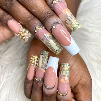 Tiktok Lounge - Dollars bills by Henry - Nail Salons Near Me - Milpitas, California Tiktok Lounge - Dollars bills by Henry - Nail Salons Near Me - Milpitas, California