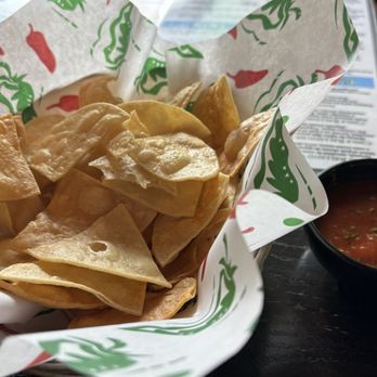 Rio Distinctive Mexican Cuisine - Chips and salsa (free; refills cost $$) - Mexican Near Me - Madras, Oregon