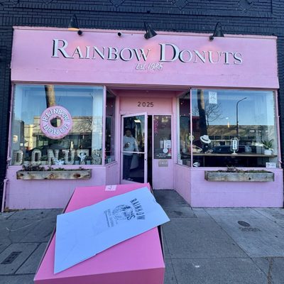 Rainbow Donuts by null