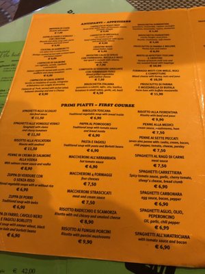 Menu photo 7 Gusto Leo Florence, FI