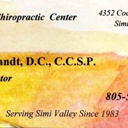 Paul Brandt, DC, CCSP Family Chiropractic Center