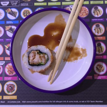 Yo! Sushi - Spicy Chicken Roll - Sushi Bars Near Me - Manchester, XGM