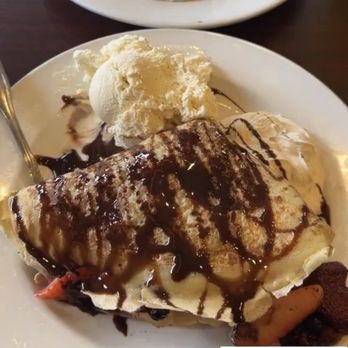 Crepevine Restaurants - strawberry crepe - New American Near Me - Berkeley, California