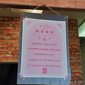Kohi - Winter specials menu - Cafes Near Me - Las Vegas, Nevada Kohi - Winter specials menu - Cafes Near Me - Las Vegas, Nevada