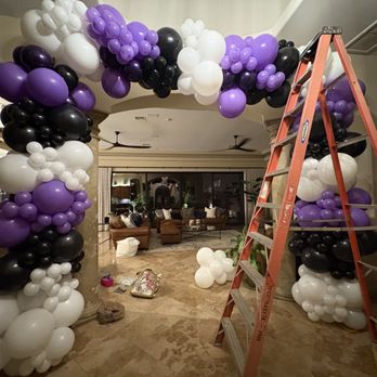 Roxstar Arrangements - Massive! #balloonarch #balloondecoration #balloondesign - Balloon Services Near Me