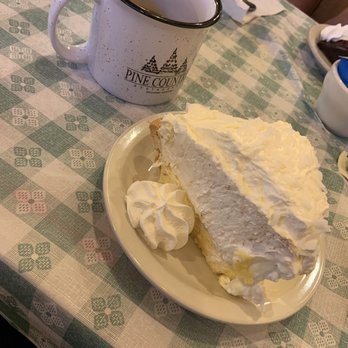 Pine Country Restaurant - Coconut Cream Pie! - Breakfast & Brunch Near Me - Williams, Arizona Pine Country Restaurant - Coconut Cream Pie! - Breakfast & Brunch Near Me - Williams, Arizona