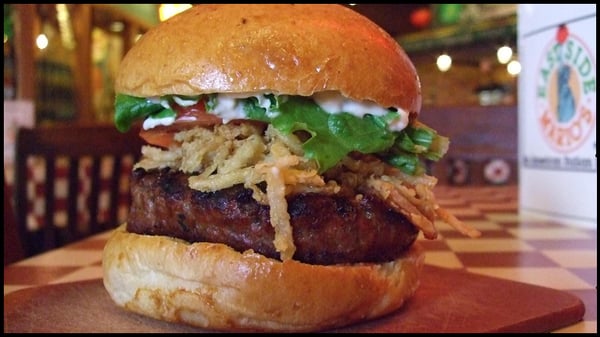 Photo of East Side Mario's - Livonia, MI, US. Italian Piedmontese Burger