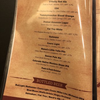 Jackdaw - Drink menu - New American Near Me - Aurora, Colorado