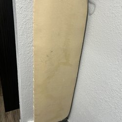 Motel 6 San Ysidro - Stained and broken ironing table. Iron also left residue on our clothes.