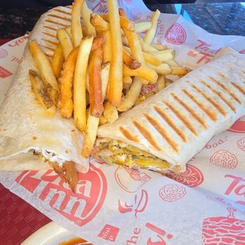 Pita Inn - Chicken Shawarma with French fries - Mediterranean Near Me - Naperville, Illinois