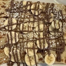 Banana Nutella crepe Banana Nutella crepe