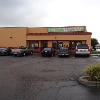 Poncho's Authentic Mexican & Seafood - Big parking lot to the side. - Mexican Near Me - El Cajon, California Poncho's Authentic Mexican & Seafood - Big parking lot to the side. - Mexican Near Me - El Cajon, California