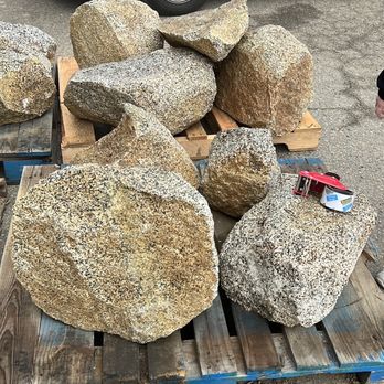 TLC Landscape Services - The boulders I was picking out. - Landscaping Near Me TLC Landscape Services - The boulders I was picking out. - Landscaping Near Me