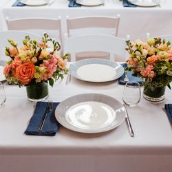 Sparrow Lane - Tabletop Event Rentals - Close up of a place setting.