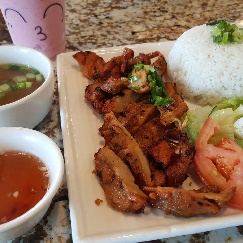 Pho Ha #7 - #35 BBQ Chicken with Rice. - Vietnamese Near Me - Riverside, California Pho Ha #7 - #35 BBQ Chicken with Rice. - Vietnamese Near Me - Riverside, California
