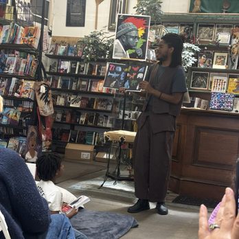 Marcus Books - Author & Illustrator Christian Robinson reading his newest book 'Dad' - Bookstores Near Me - Oakland, California