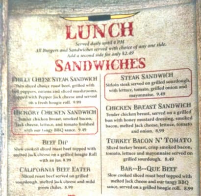 Menu photo 8 Steer N Stein Hemet, CA Menu photo 8 Steer N Stein Hemet, CA