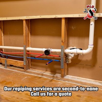 Re-Piping Available! - Re-piping available! Re-Piping Available! - Re-piping available!