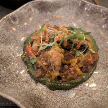 Anima by Edo - Mushroom Caponata - umami, herbaceous goodness - Tapas/Small Plates Near Me - Las Vegas, Nevada Anima by Edo - Mushroom Caponata - umami, herbaceous goodness - Tapas/Small Plates Near Me - Las Vegas, Nevada