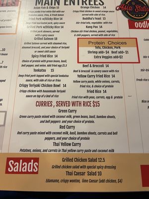 Menu photo 2 Asia station Flagstaff, AZ