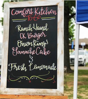 Menu photo 2 Comfort Kitchen To Go Brock, TX Menu photo 2 Comfort Kitchen To Go Brock, TX