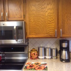 The Memory Mender - Refinished 36 year old kitchen cabinets!