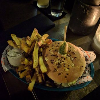 Two Schmucks - This burger from Betty Fords was awesome! Great flavor, awesome aoli for fries! - Cocktail Bars Near Me - Barcelona, B