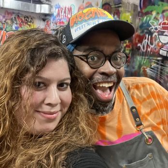 Studio WIP - Teacher and Me - Paint & Sip Near Me - Chicago, Illinois