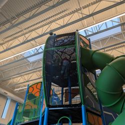 Plymouth Community Center - Climbing and slides galore!