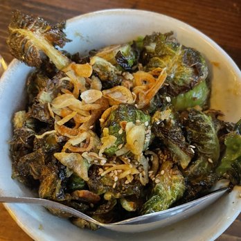 Bar Peached - Charred Brussels - Cocktail Bars Near Me - Austin, Texas