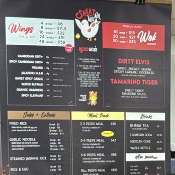 Shlap Muan Chicken Wings - Menu - Chicken Wings Near Me - Long Beach, California Shlap Muan Chicken Wings - Menu - Chicken Wings Near Me - Long Beach, California