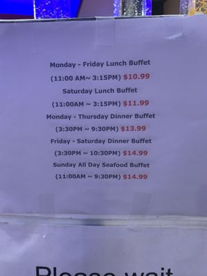 Menu photo 1 Yoki Buffet Louisville, KY