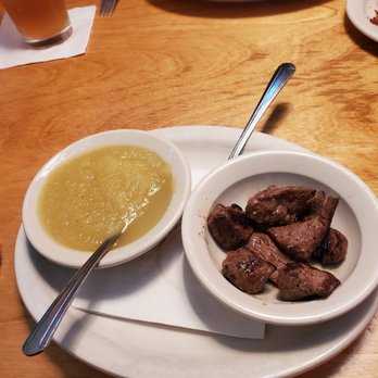 Texas Roadhouse - Kiddos mini steak bites with applesauce - Steakhouses Near Me - Modesto, California Texas Roadhouse - Kiddos mini steak bites with applesauce - Steakhouses Near Me - Modesto, California