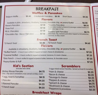 Menu photo 5 Sunnyside Restaurant Warwick, RI
