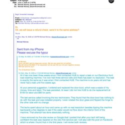 HUB Appliance - Email exchange