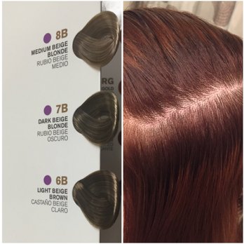 Rococó Salon & Boutique - I chose 8B and got a two tone reddish color. I don't recommend Alicia as a stylist. - Hair Salons Near Me - Visalia, California