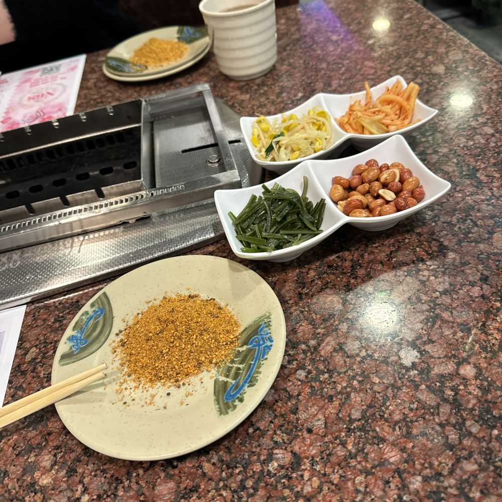 Complementary small plates Complementary small plates