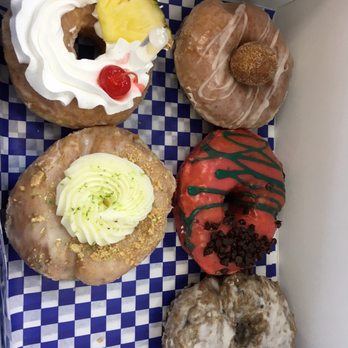 DG Doughnuts - $2.75 each but bigger than your average donut. Huge apple fritters are $5 but easily feed 4 - Bakeries Near Me - Ocoee, Florida DG Doughnuts - $2.75 each but bigger than your average donut. Huge apple fritters are $5 but easily feed 4 - Bakeries Near Me - Ocoee, Florida