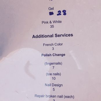 Solano Nail & Spa - Price List - Nail Technicians Near Me - Albany, California Solano Nail & Spa - Price List - Nail Technicians Near Me - Albany, California