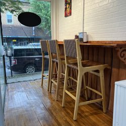 Borinqueneer’s Taste - Bar style sitting area