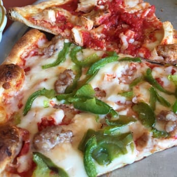 Attilio Pizzeria - Chicken parm and sausage peppers pizza. Wow ow. - Pizza Near Me - Oakhurst, New Jersey Attilio Pizzeria - Chicken parm and sausage peppers pizza. Wow ow. - Pizza Near Me - Oakhurst, New Jersey