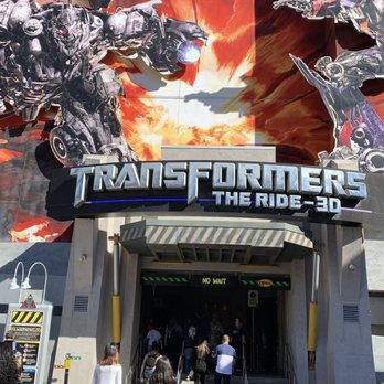 Transformers: The Ride - 3D - 03.16.19  flight simulation ride - Amusement Parks Near Me - Universal City, California