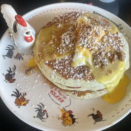 Lemon Cheesecake Pancakes