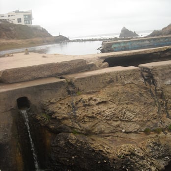 Sutro Baths - Water Pouring out, caught my eye - Beaches Near Me - San Francisco, California