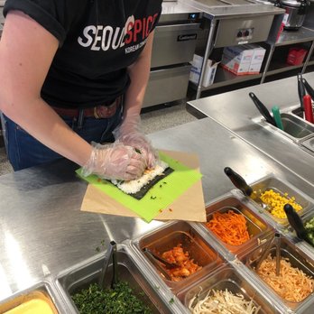 SeoulSpice - Kim-bap in action - Korean Near Me - Washington, DC, District of Columbia