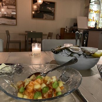 Amali - SALMON TARTARE & BEAU SOLEIL OYSTERS - Mediterranean Near Me - New York, New York