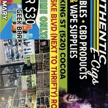 Authentic E-Cigs - New prices and better discounts - Vape Shops Near Me - Cocoa, Florida