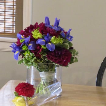 The Enchanted Florist - Request for a "casual" looking bridal bouquet that could also serve as a centerpiece...accomplished flawlessly! - Florists Near Me - Burbank, California